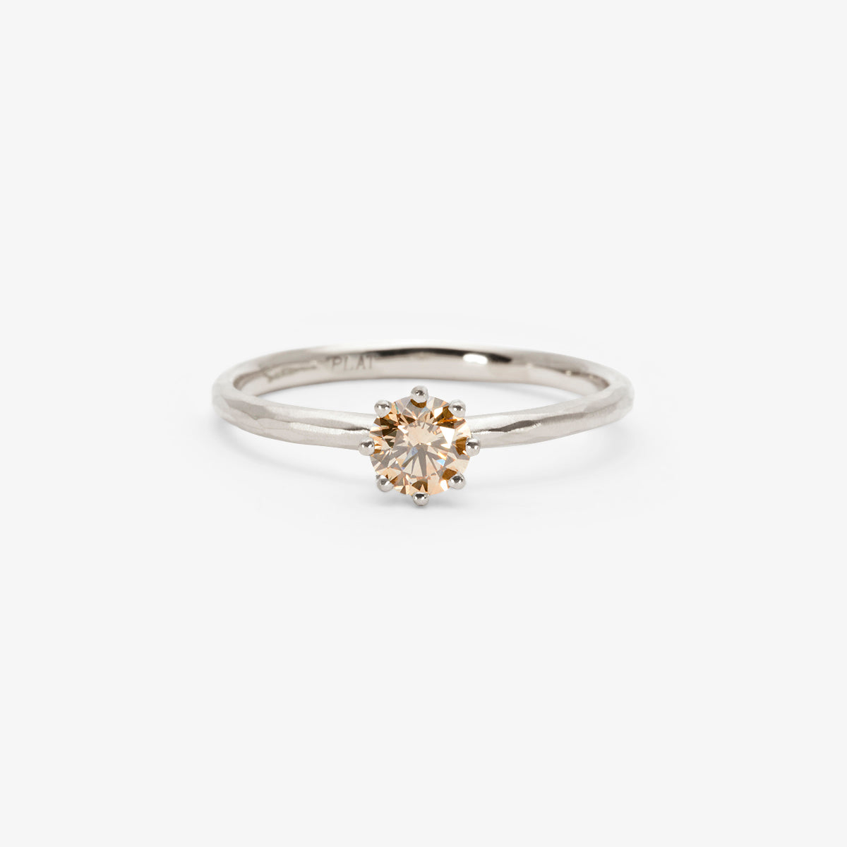4.5mm Brown Diamond Blooming Ring