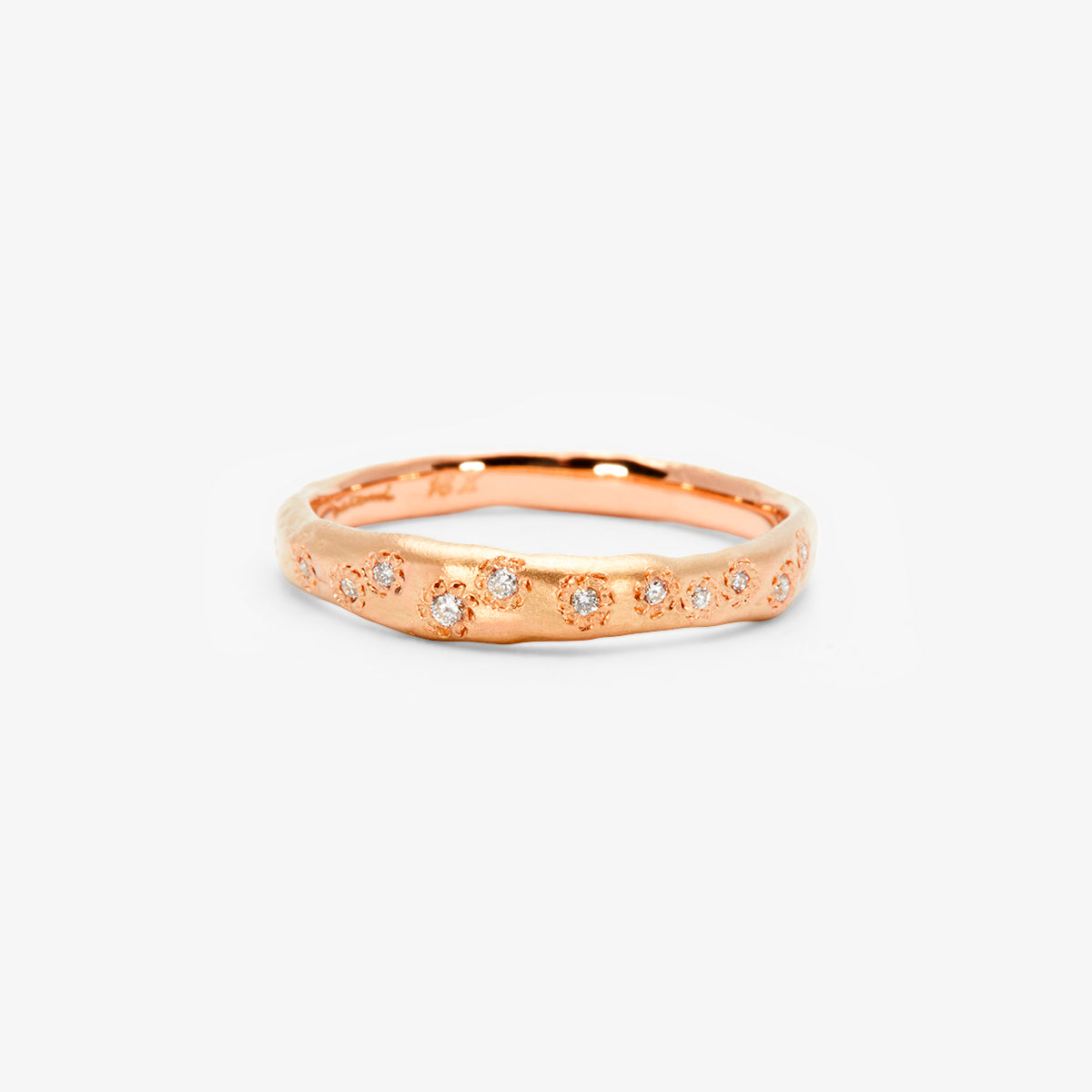 Encrusted Diamond Band