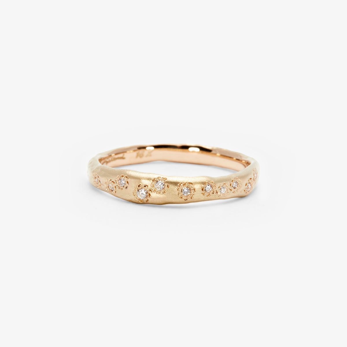 Encrusted Diamond Band