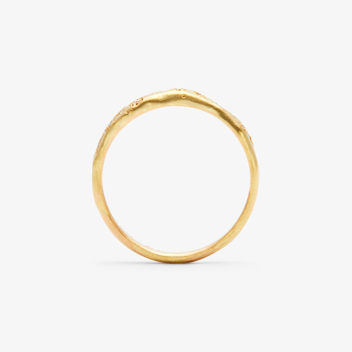 Encrusted Diamond Band