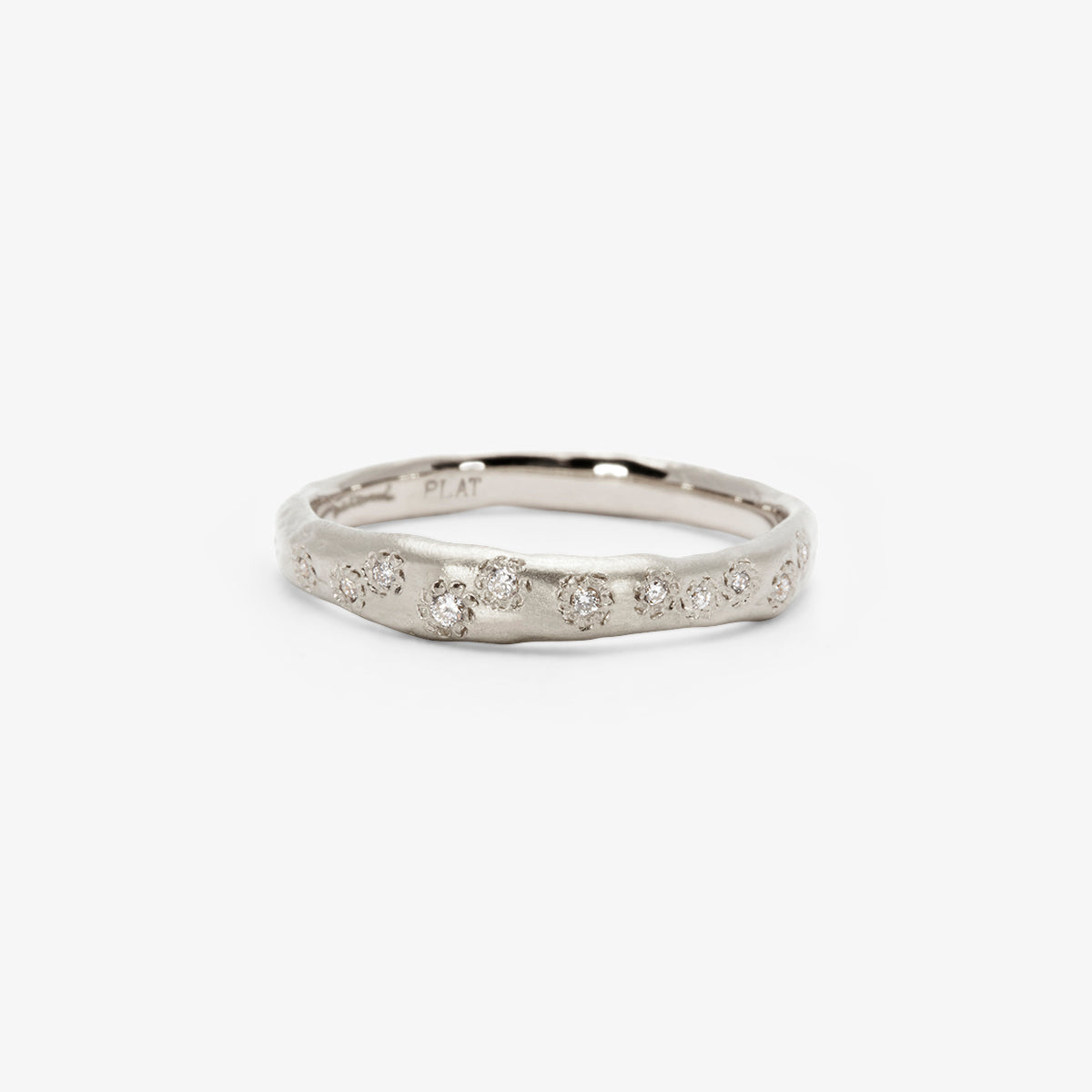Encrusted Diamond Band