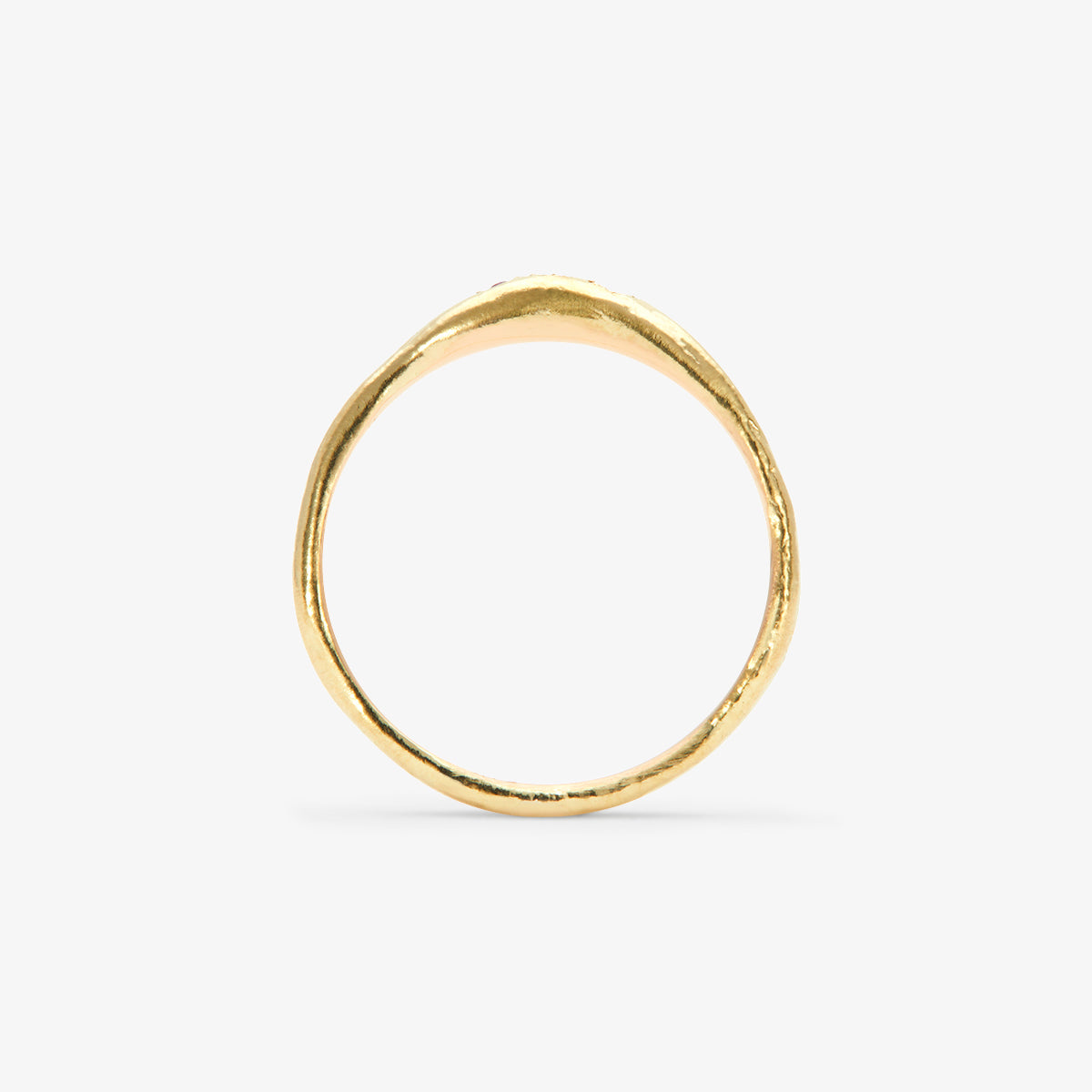 Ruby Terra Signet Ring