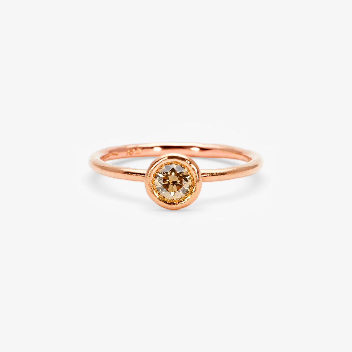 4mm Brown Diamond Kindred Ring