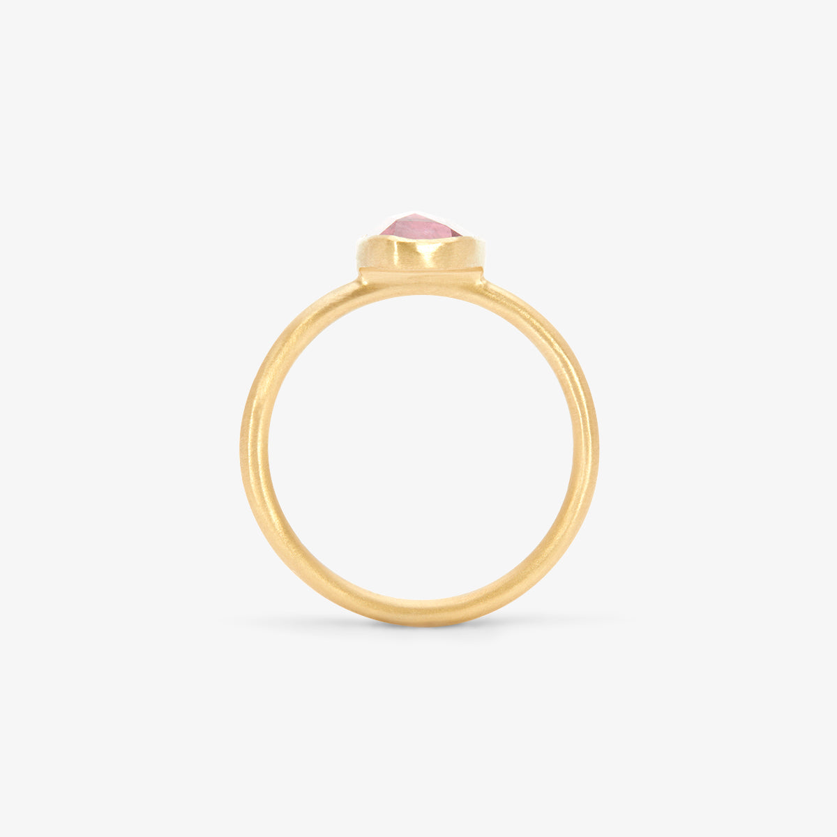 1.3 Carat One-of-a-Kind Rose Cut Tourmaline Ring