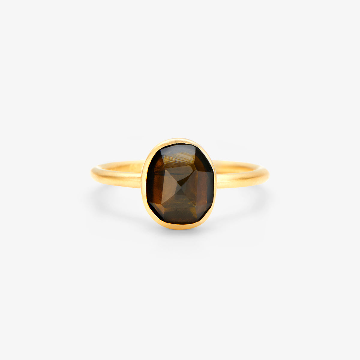 1.33 Carat One-of-a-Kind Rose Cut Tourmaline Ring