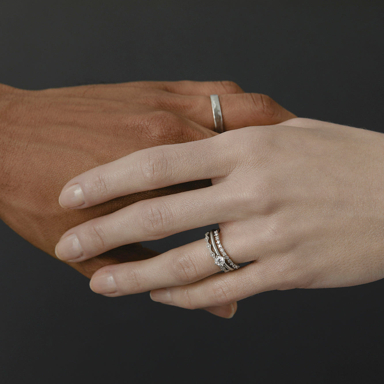 3.7mm Signature Hammered Band