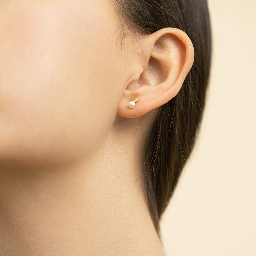 Pearl Drop Studs