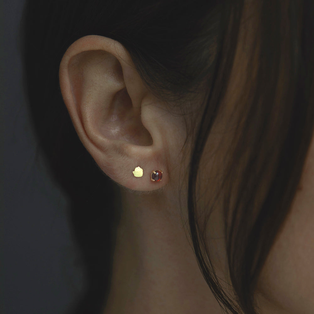 Garnet Wisp Studs