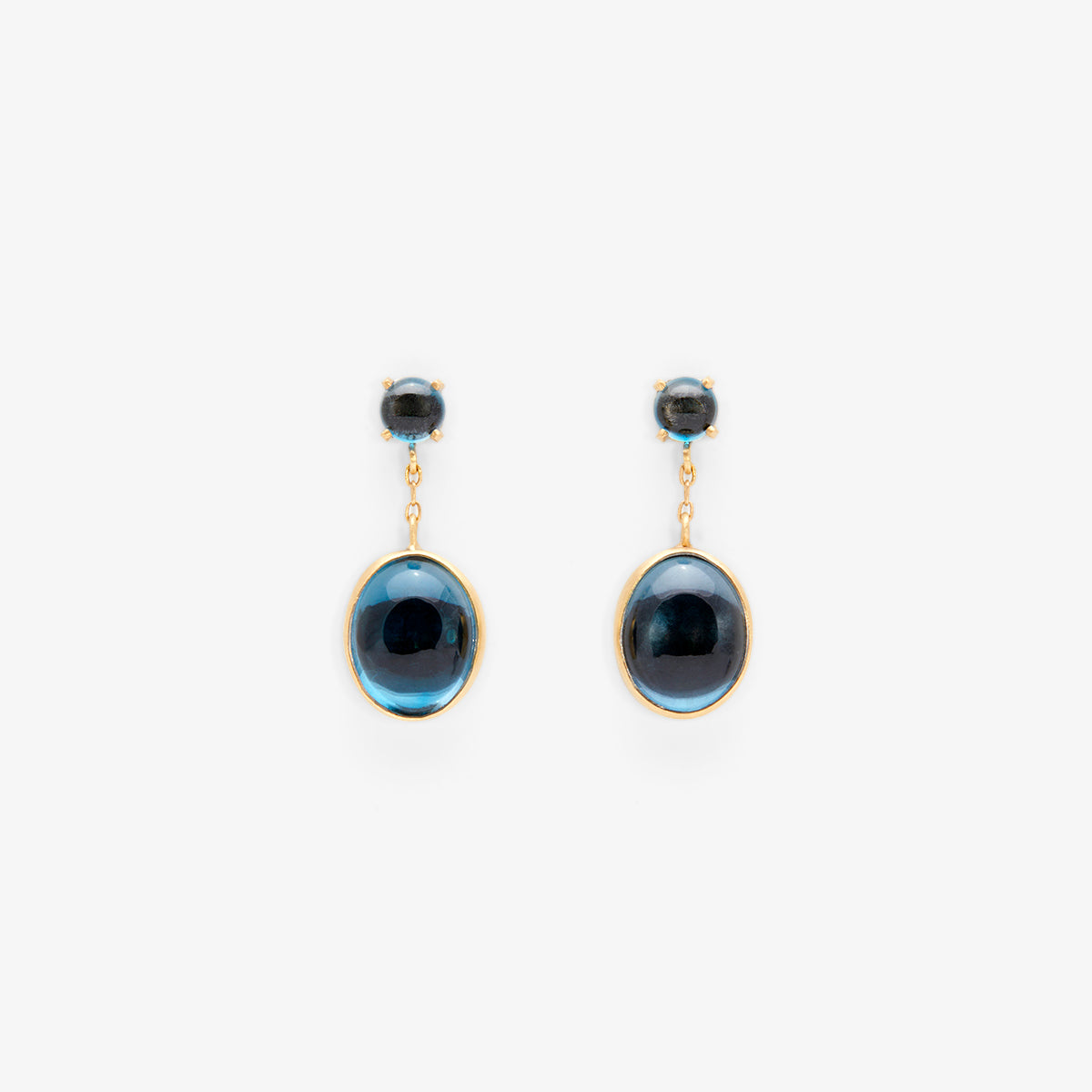 Blue Topaz Glacé Earring
