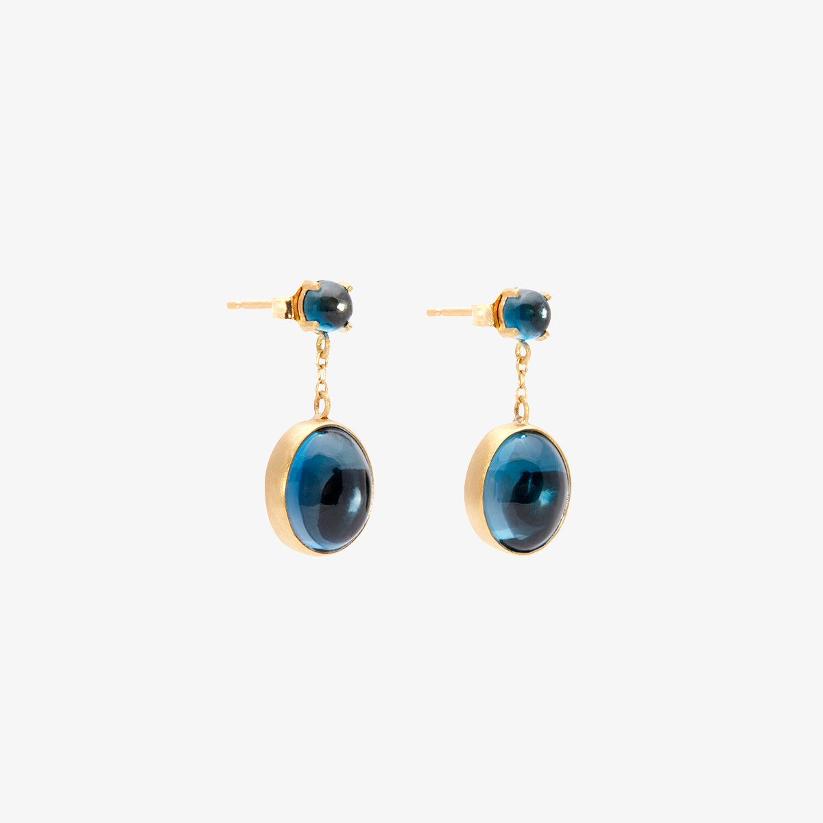 Blue Topaz Glacé Earring