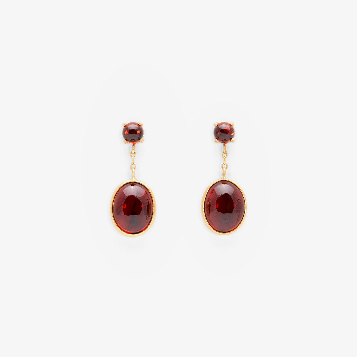 Garnet Glacé Earring