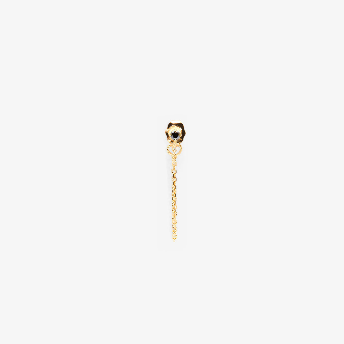 Black Diamond Sprinkle Earring