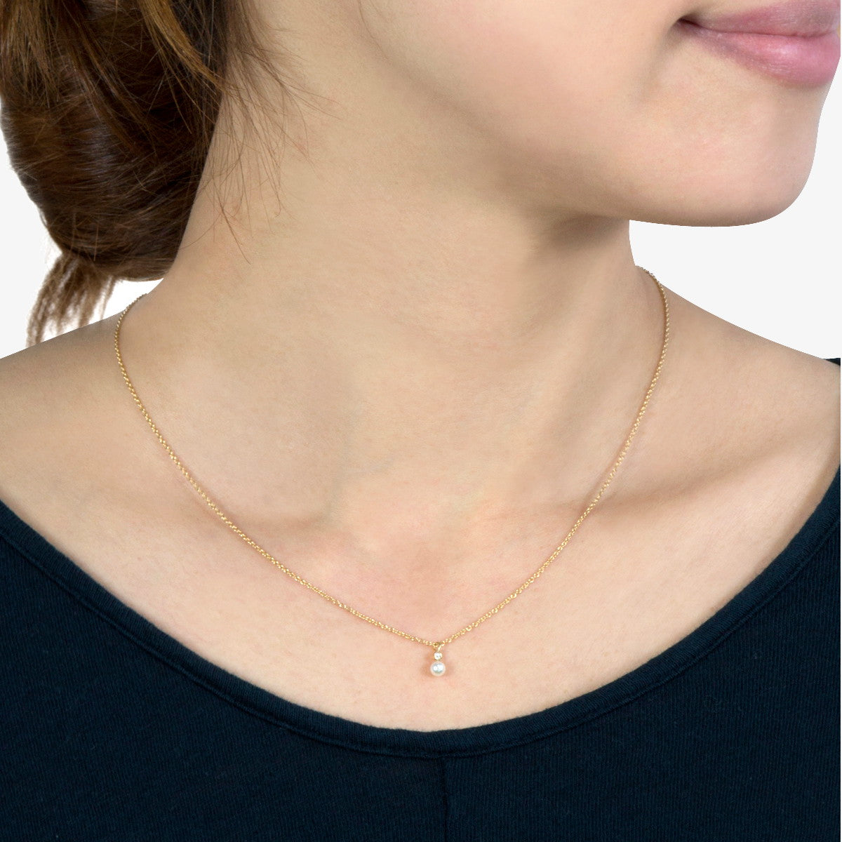 18K Yellow Gold on Model