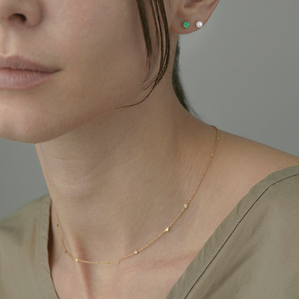15.5" Little Gold Fleck Necklace