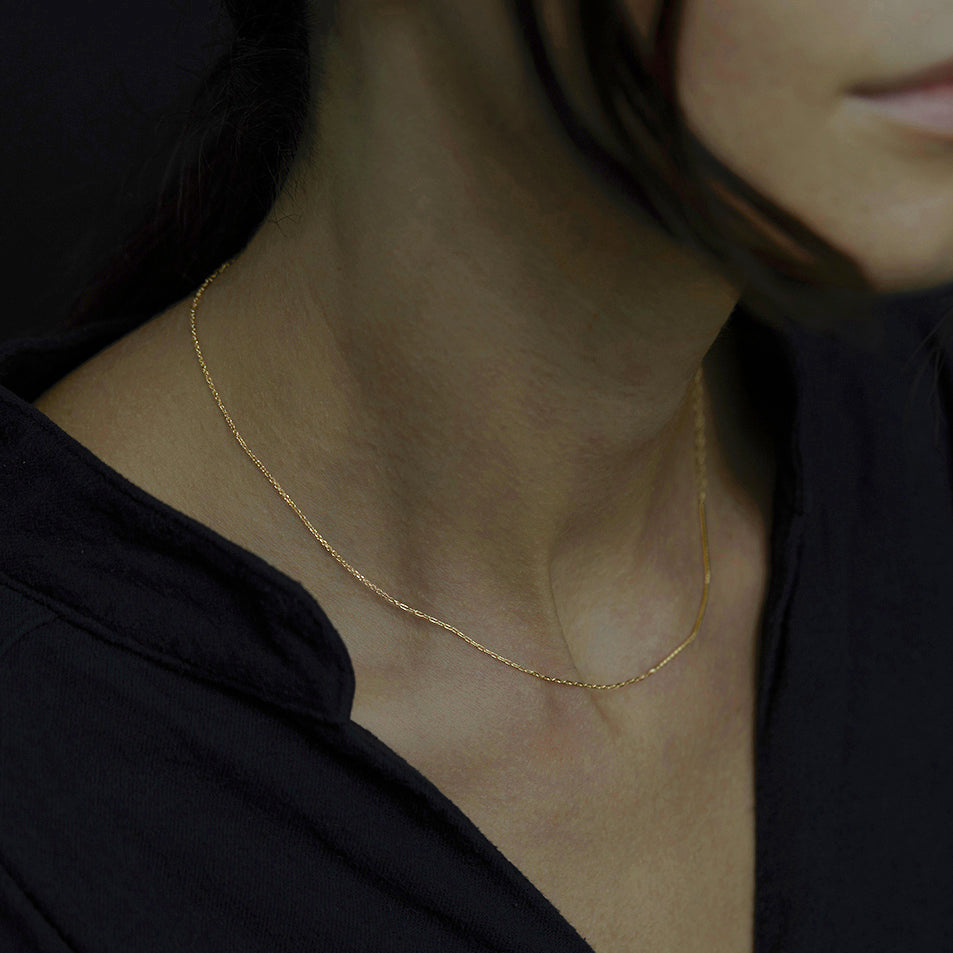 16" Mixed Chain Necklace