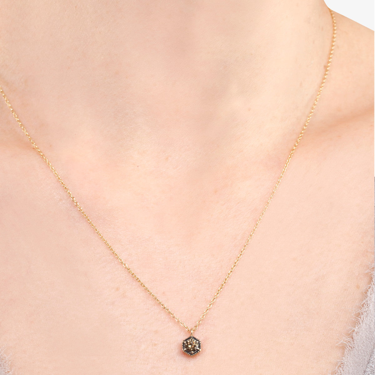 18K Yellow Gold on Model