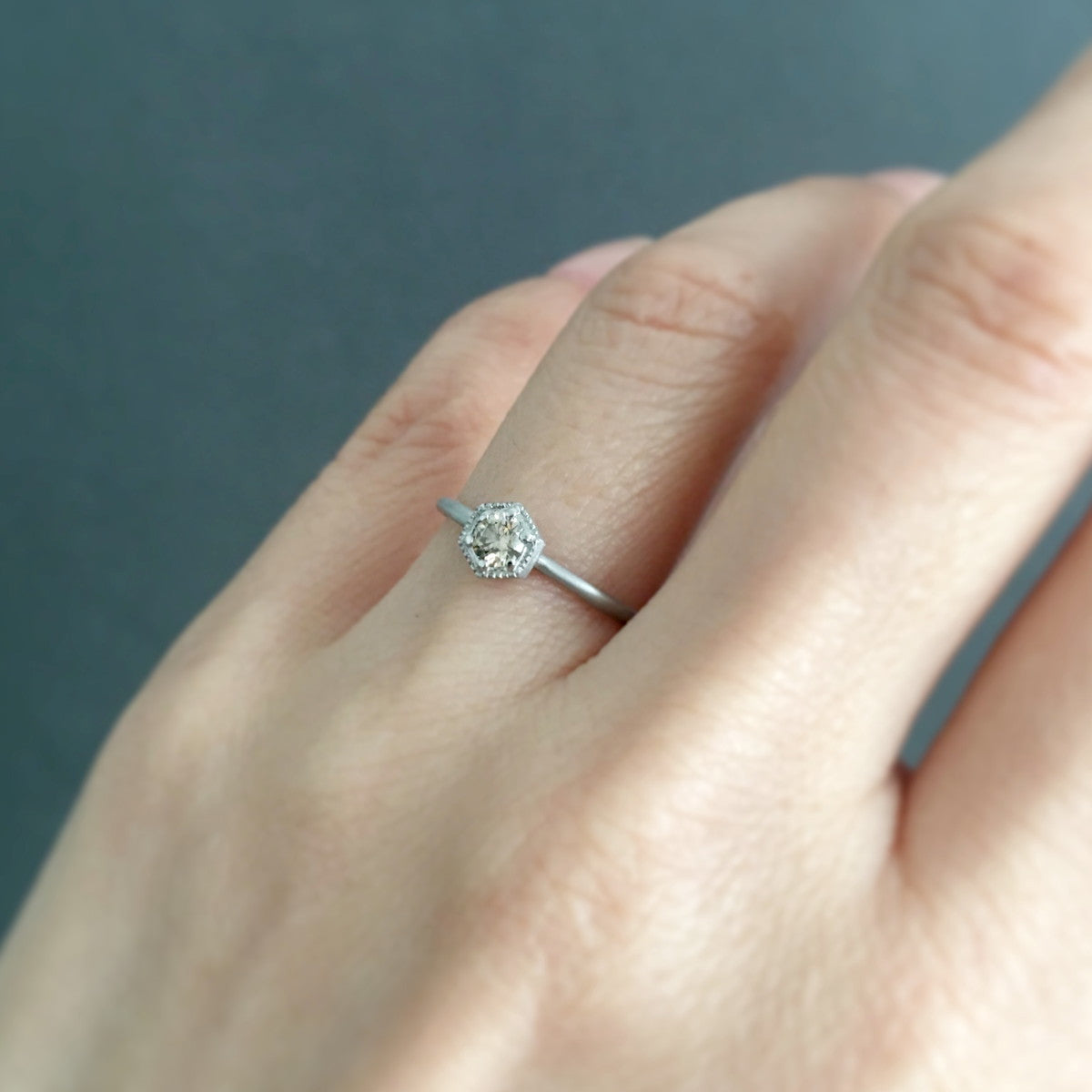 Platinum (w/o Black Rhodium) on Model