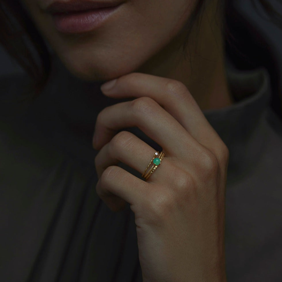 Puddle Half Eternity Band