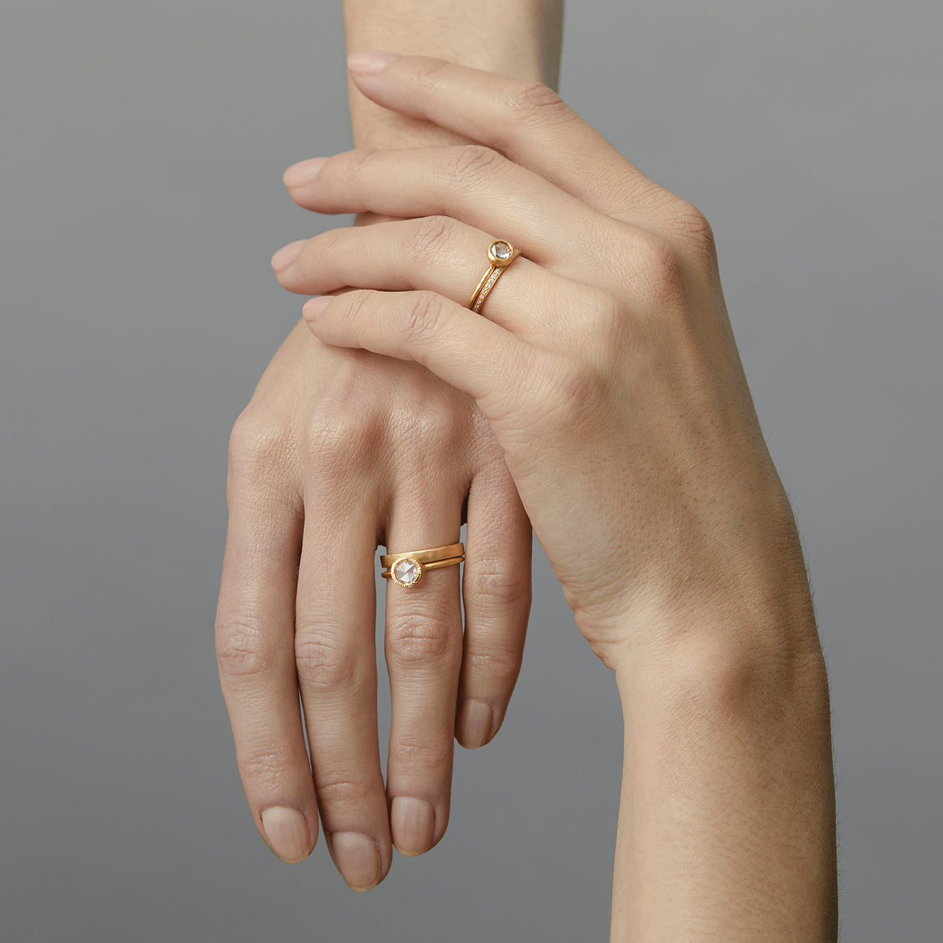 2.8mm Hammered Band