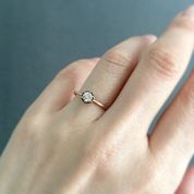 18K Rose Gold on Model