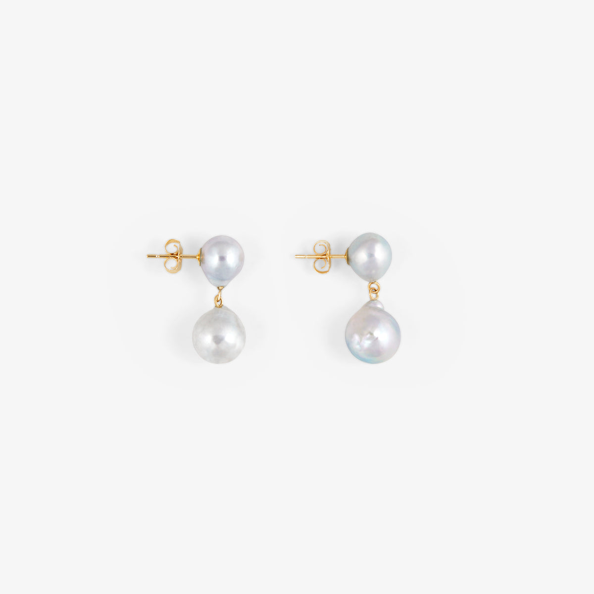 One-of-a-Kind Akoya Pearl Drop Earrings