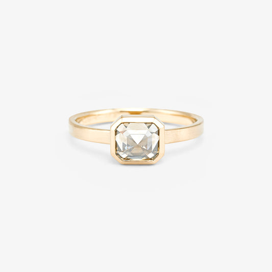 1.01 Carat One-of-a-Kind Mogul Cut Diamond Ring