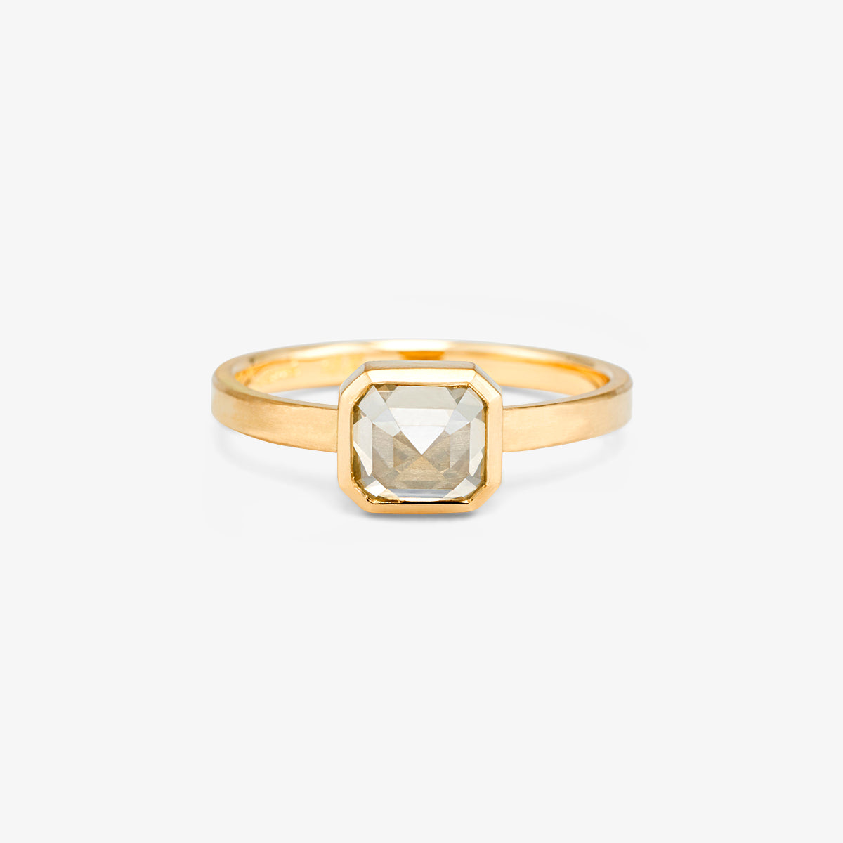 1.01 Carat One-of-a-Kind Mogul Cut Diamond Ring