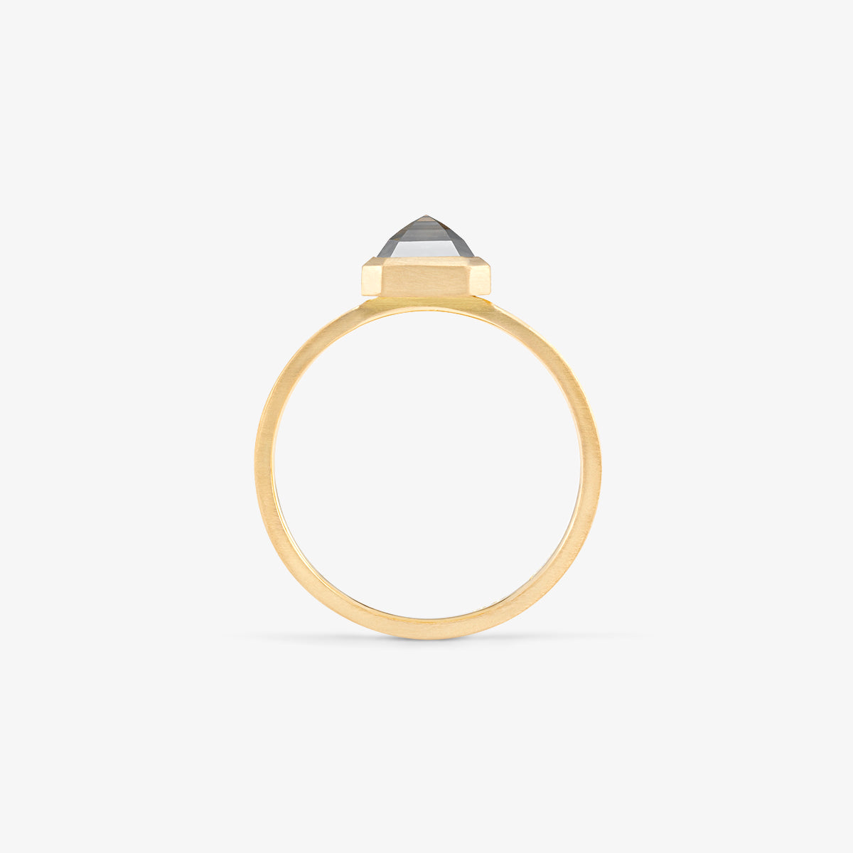 1.17 Carat One-of-a-Kind Mogul Cut Diamond Ring