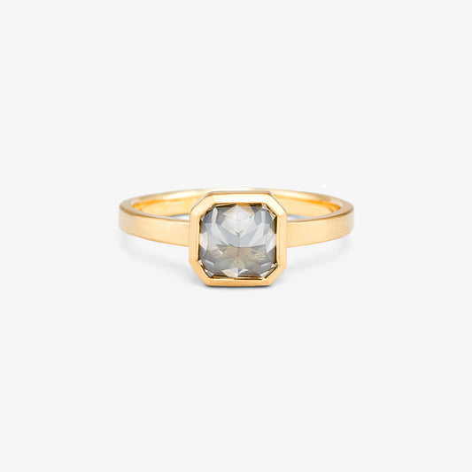 1.26 Carat One-of-a-Kind Mogul Cut Diamond Ring
