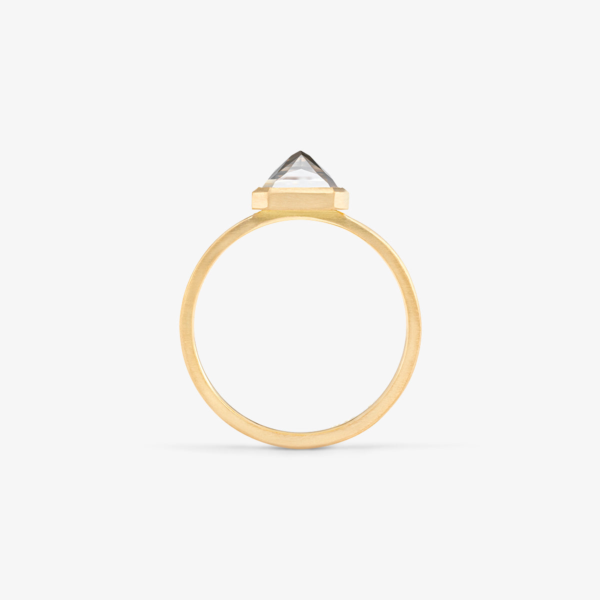 1.82 Carat One-of-a-Kind Mogul Cut Diamond Ring