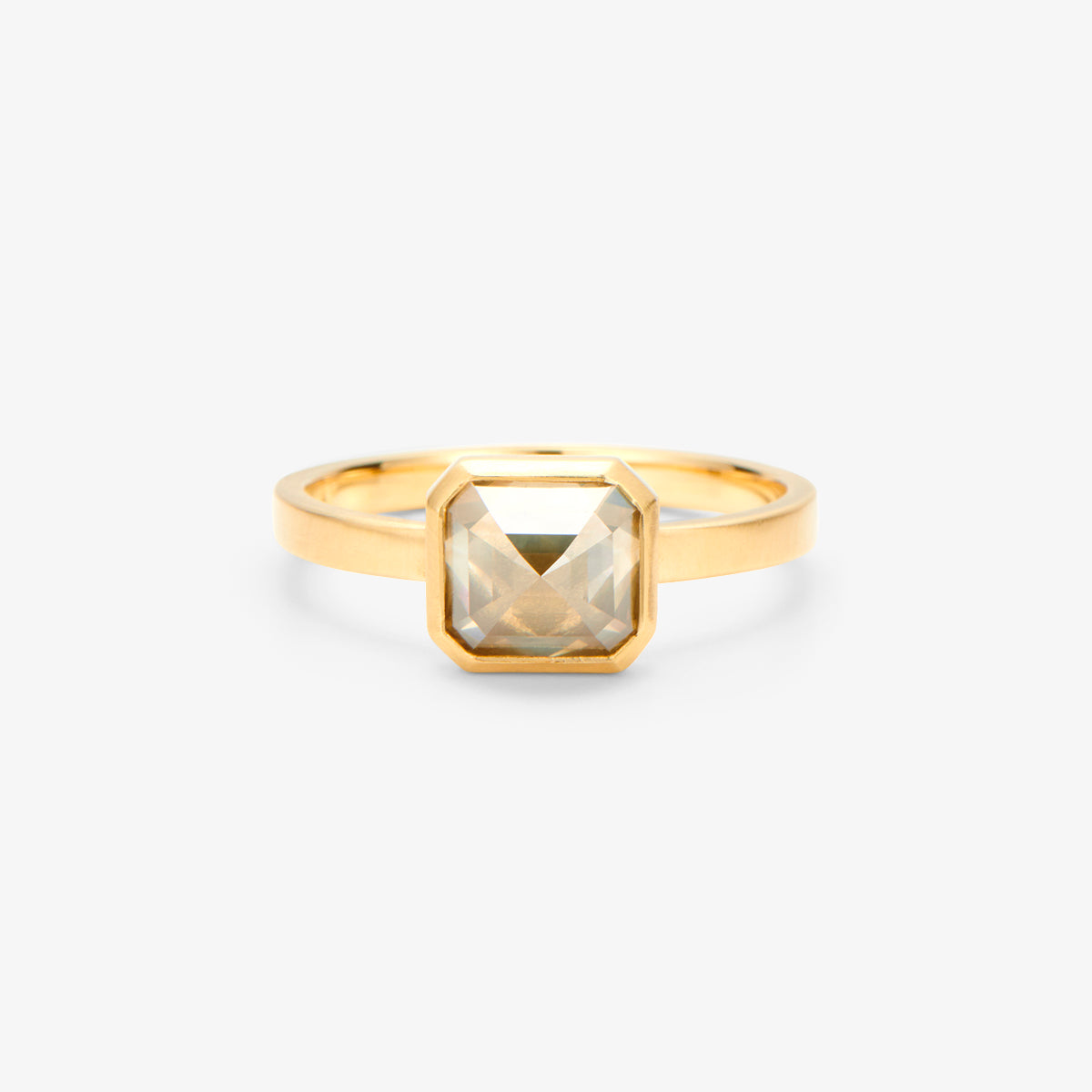 1.83 Carat One-of-a-Kind Mogul Cut Diamond Ring