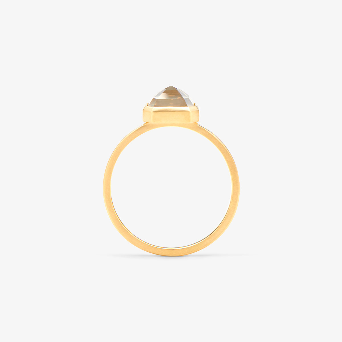 1.83 Carat One-of-a-Kind Mogul Cut Diamond Ring
