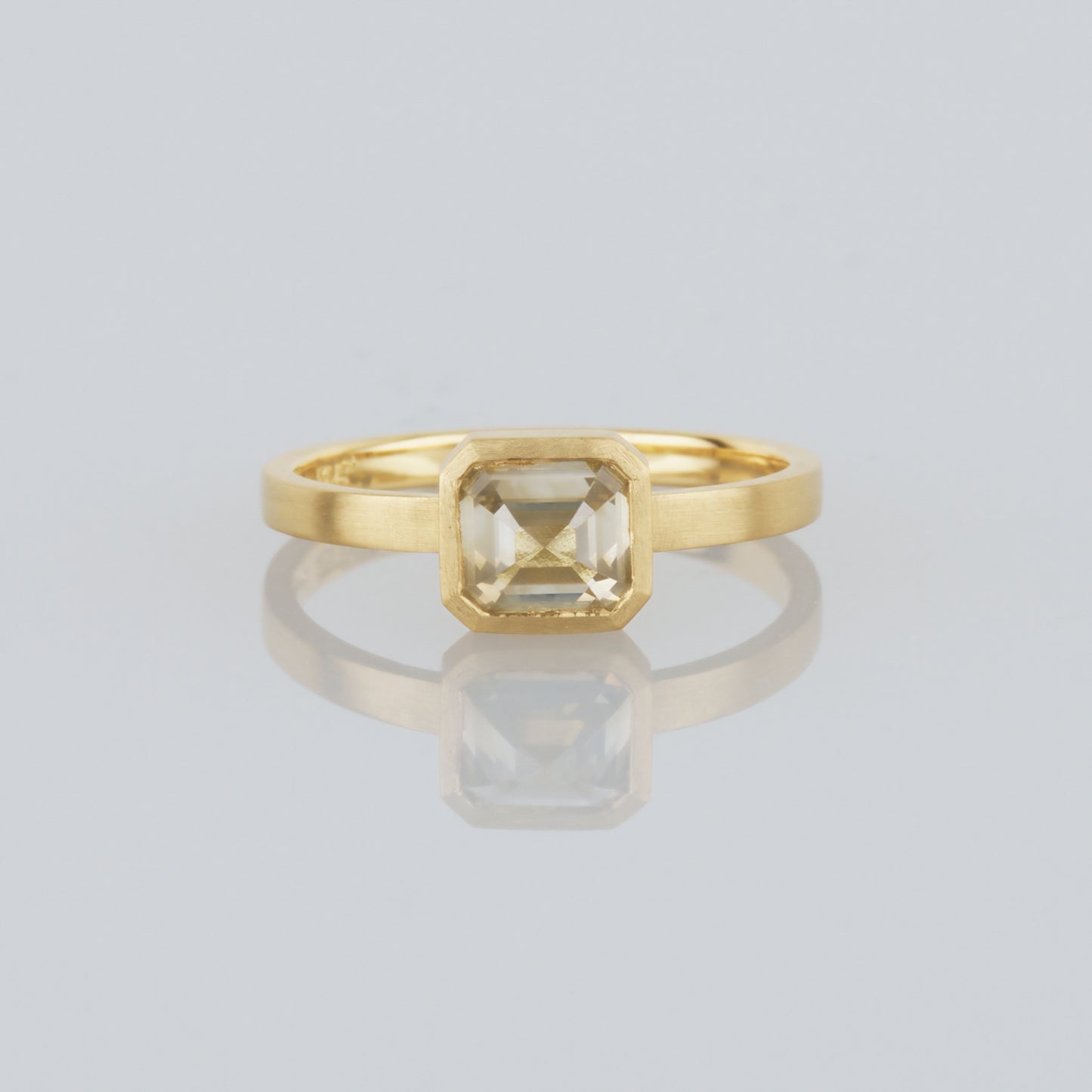 1.25 Carat One-of-a-Kind Mogul Emerald Cut Diamond Ring