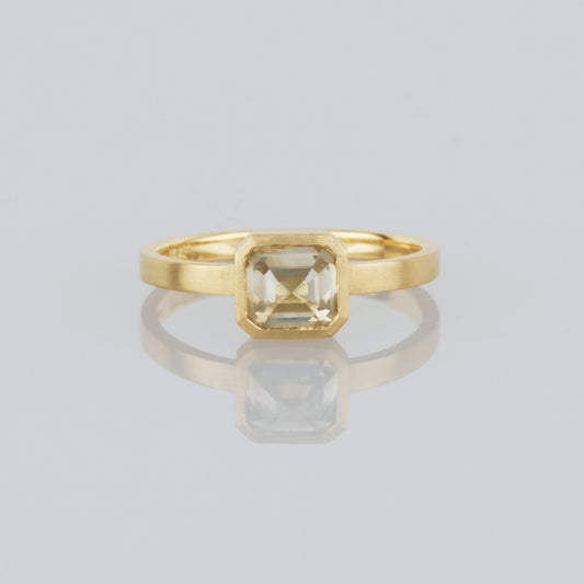 1.25 Carat One-of-a-Kind Mogul Emerald Cut Diamond Ring