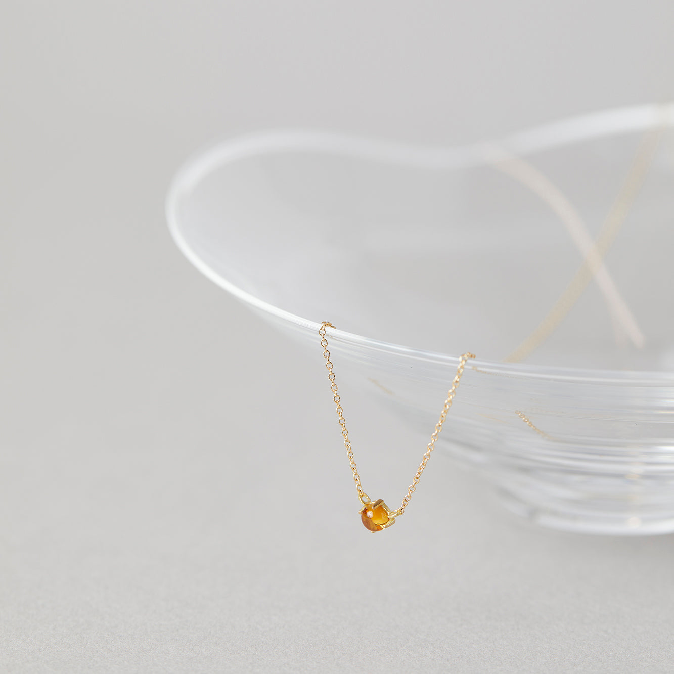 Citrine Wisp Necklace