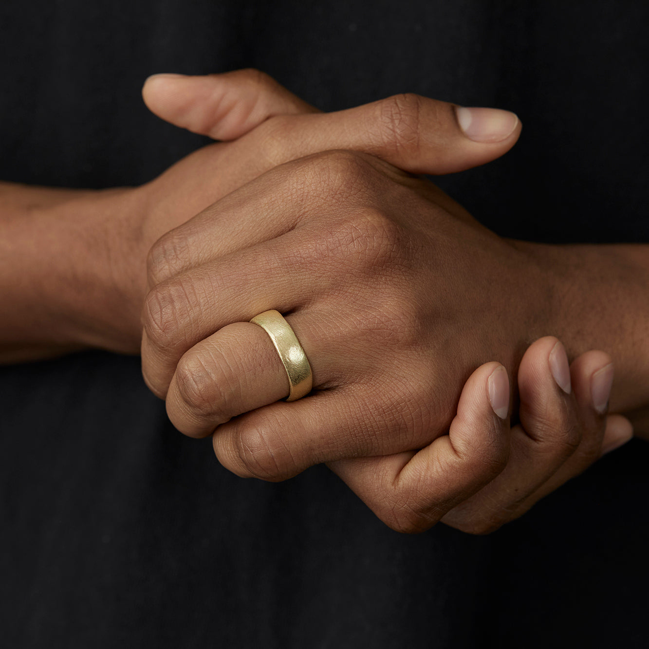 7mm Organic Textured Band