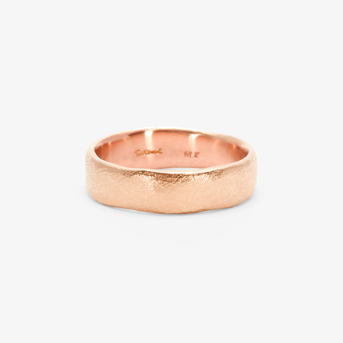 6mm Organic Textured Band