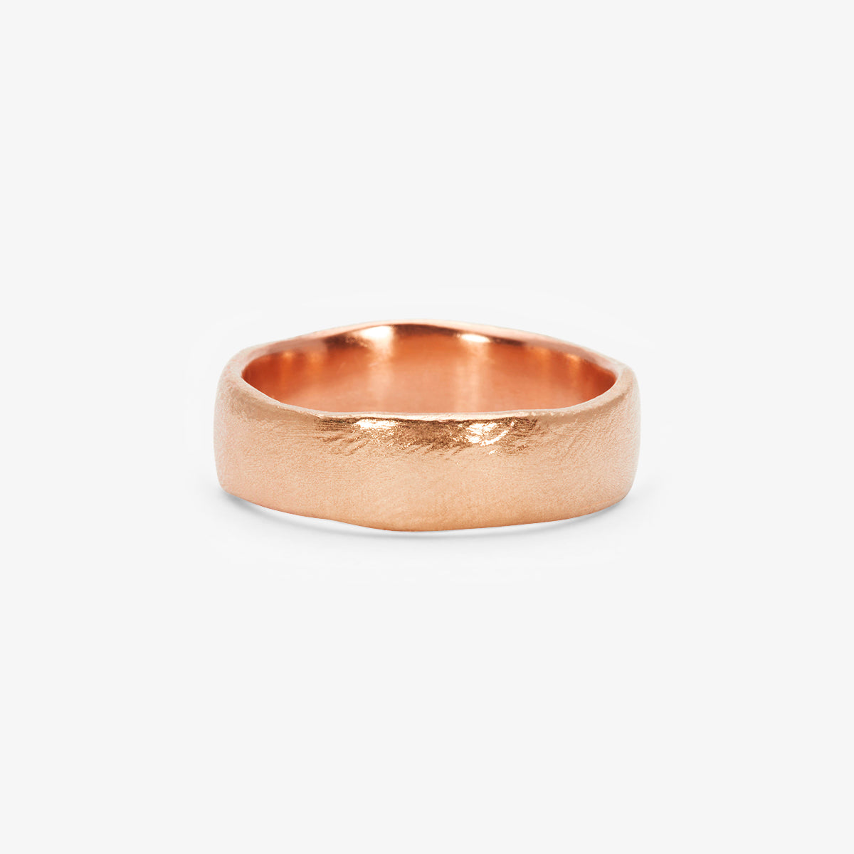 7mm Organic Textured Band