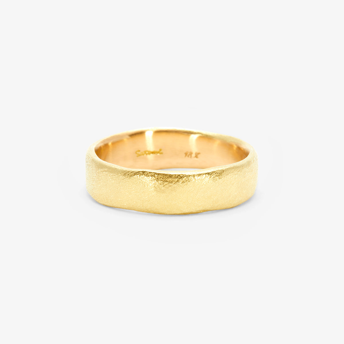 6mm Organic Textured Band