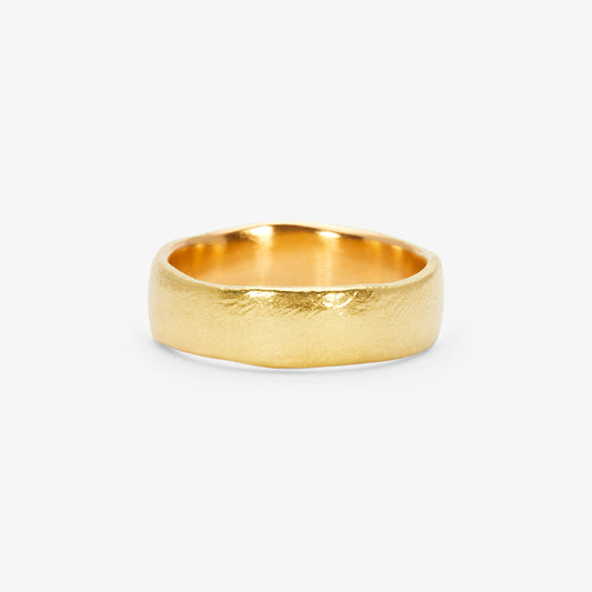 7mm Organic Textured Band