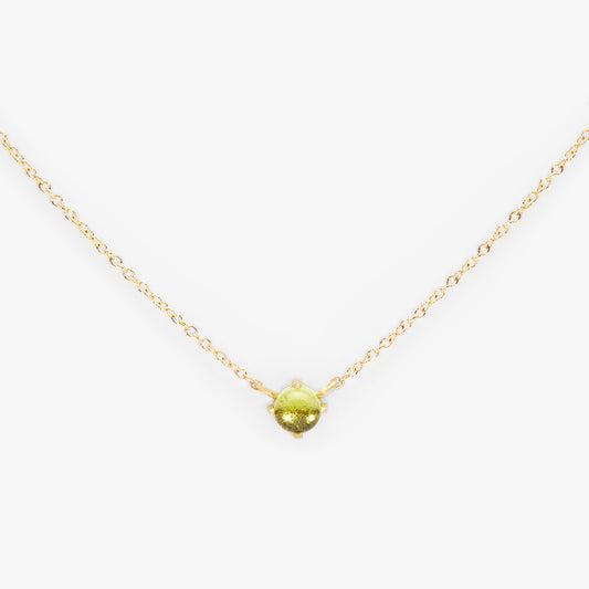 Peridot Wisp Necklace