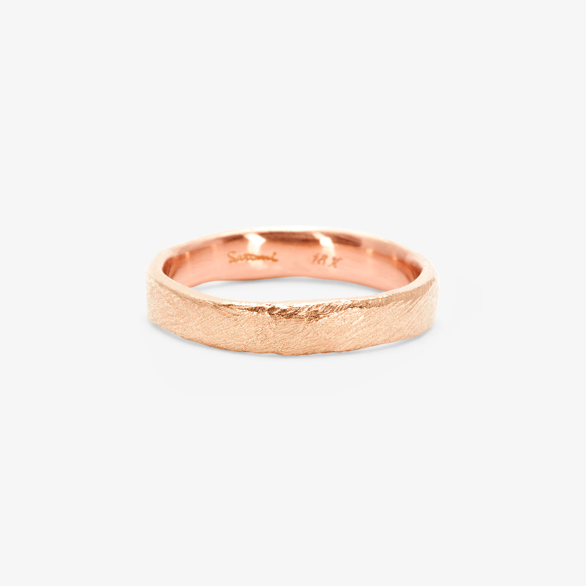 3.8mm Organic Textured Band