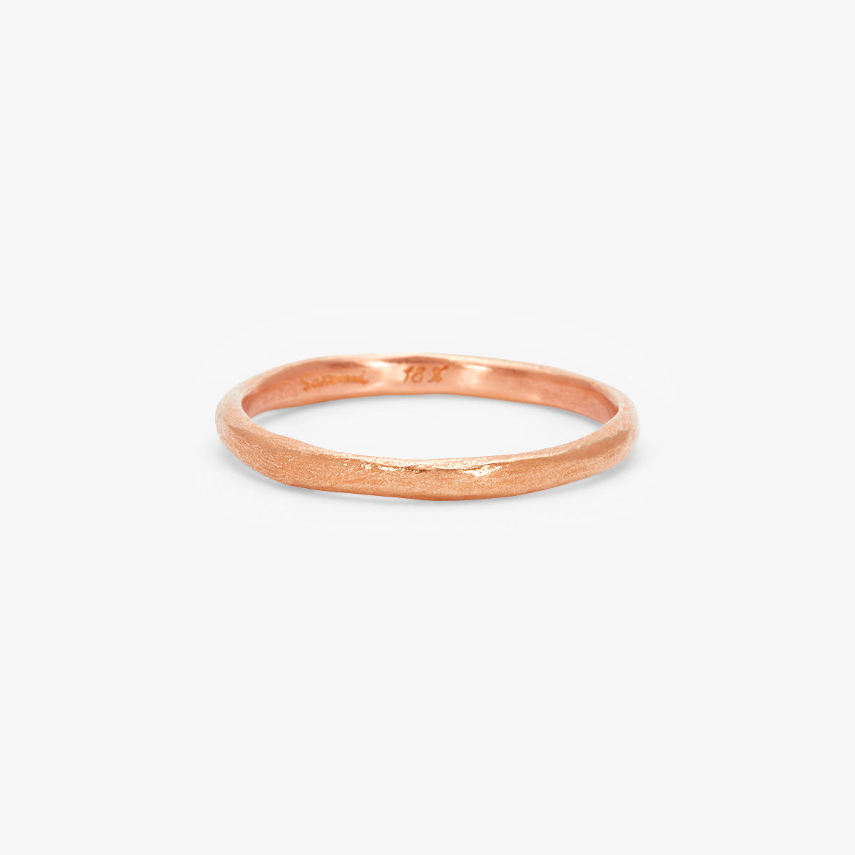 2mm Organic Textured Band