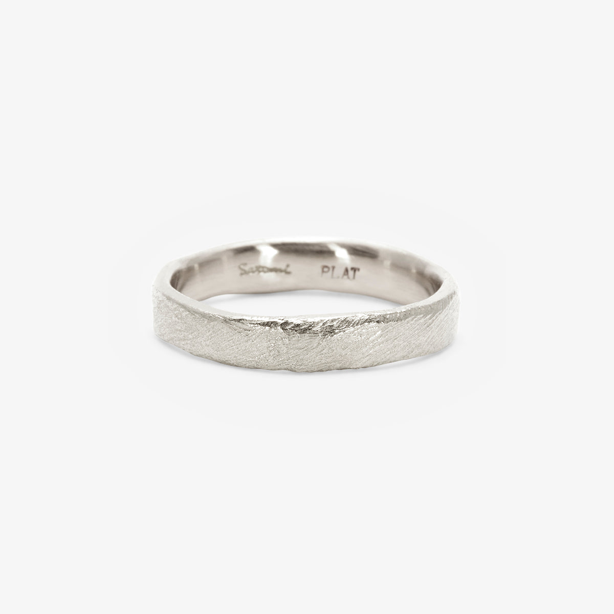 3.8mm Organic Textured Band