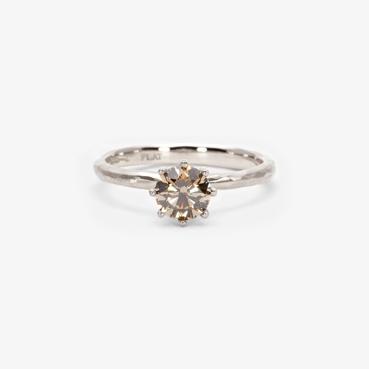 5.6mm Brown Diamond Blooming Ring