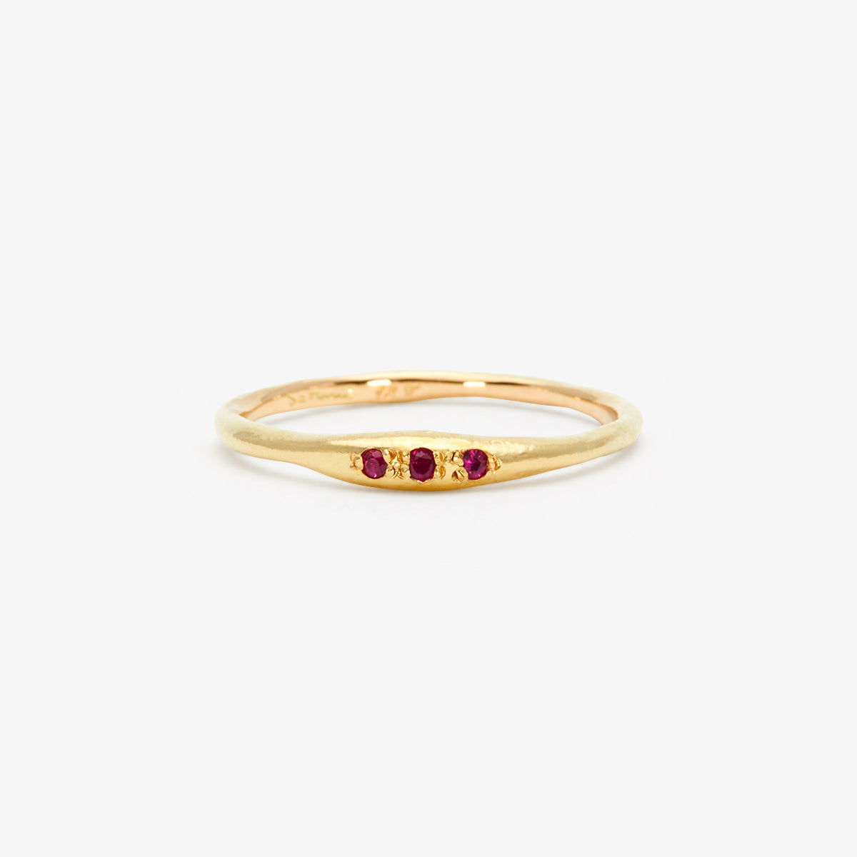 Ruby Terra Signet Ring