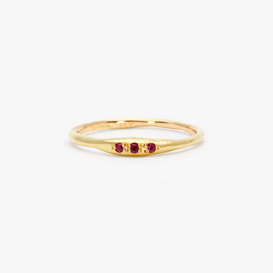 Ruby Terra Signet Ring