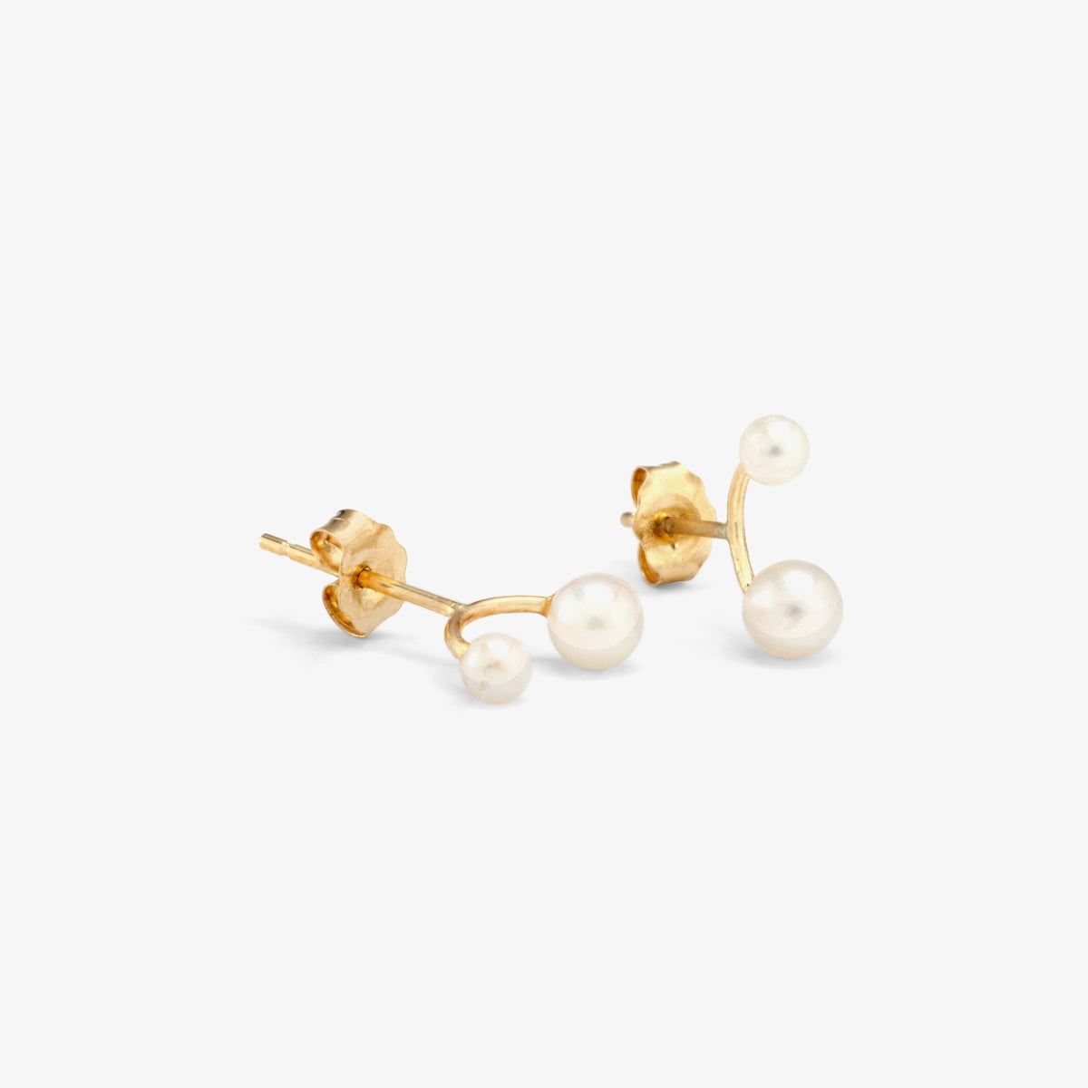 Twin Pearl Studs