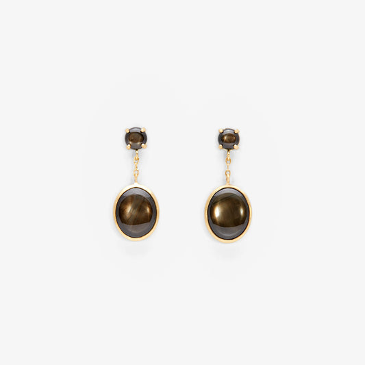 Star Sapphire Glacé Earring