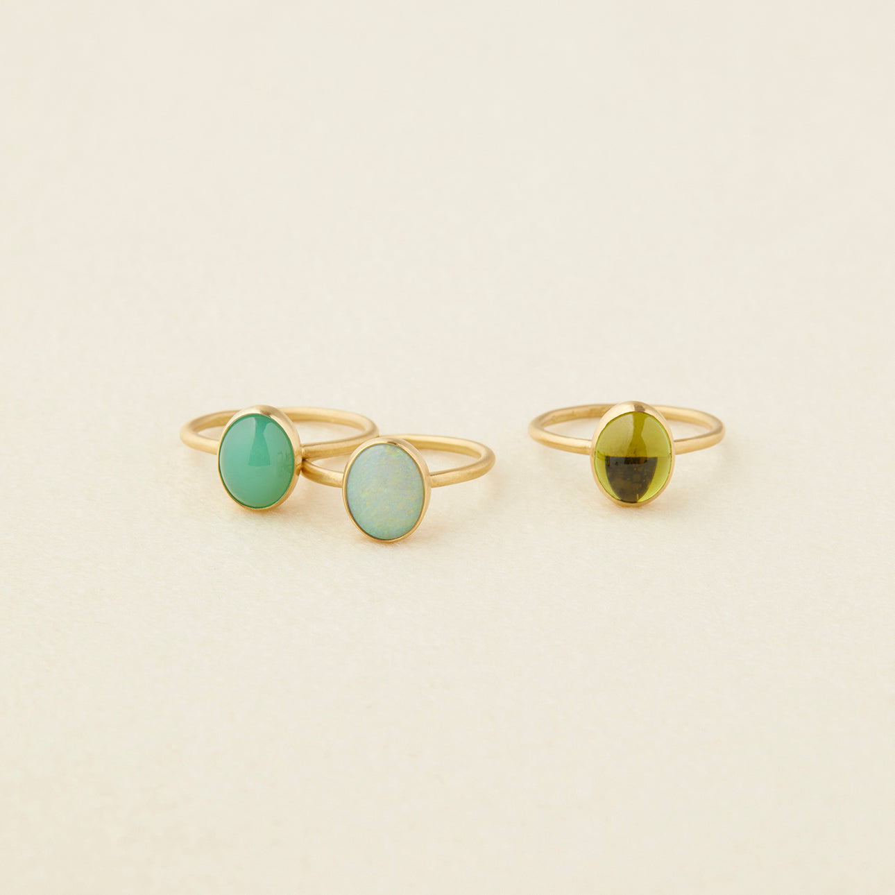 Peridot Glacé Ring